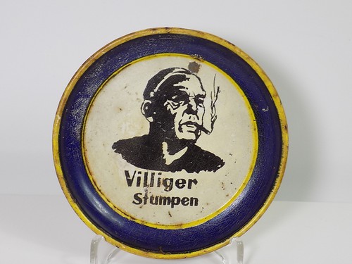 Antike reklameschale villiger - reklameschale,