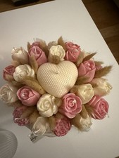 Kerzenstrauß aus Sojawachs