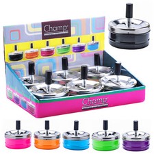 6 x Drehaschenbecher