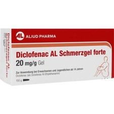 DICLOFENAC AL Schmerzgel forte 20 mg/g 150 G PZN 18719884