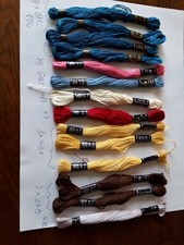 Stickgarn Sticktwist MEZ Konvolut verschiedene Farben