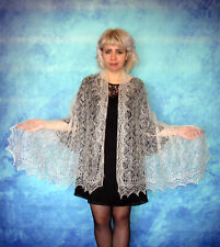 Gestrickter Ziegenflaum Schal