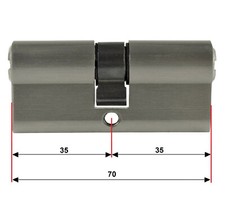 Profil und Knauf Zylinder