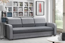 Grau sofa cleo - sofa, polstersofa