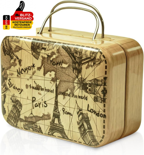 Mini-Reisekoffer,Deko-Koffer,G