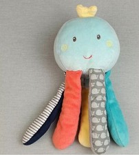 Pusblu DM Krake Octopus Tintenfisch  Kuscheltier Plüschtier Stofftier bunt