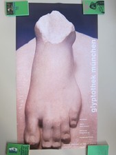 Almir Mavignier, Plakat für die Glyptothek München, Sonderformat, Offset, 1987