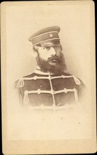 CdV German Soldier in Hussar