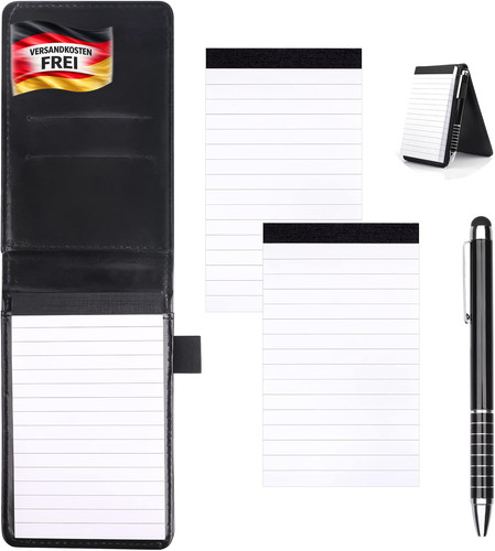 Mini notizbuch mit stift - mini,