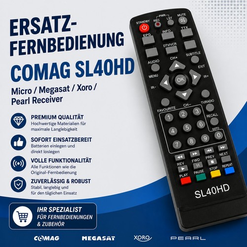 Ersatz fernbedienung - ersatz,