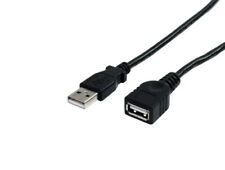 Verlängerungskabel 100 cm USB-A 2.0 Schwarz Kabel USB Adapter 1m *inkl. Versand*