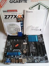 GIGABYTE GA-Z77X-D3H TRIPPLE SLI Cross Intel Z77 Mainboard 1155 OVP OP dual Bios