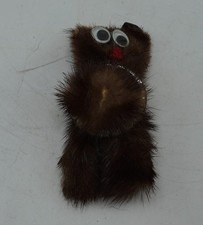 Vintage Mink Pelz Tier Brosche