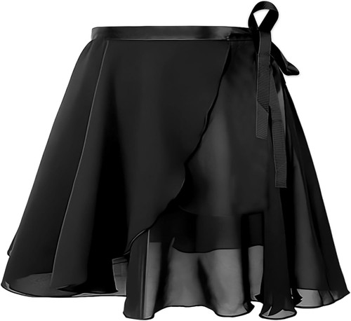 Damen ballett wickelrock aus - wickelrock,