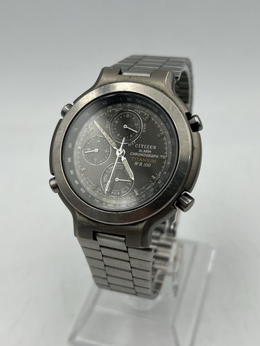 Citizen chronograph titanium - chronograph,