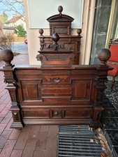 Bett Antik Gründer Nussbaum