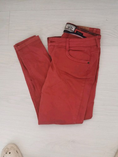 Herren terrakotta jeans - terrakotta,