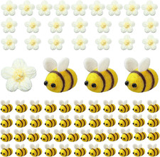 72 Stück Bienen Deko