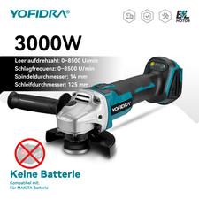  125mm Winkelschleifer Akku