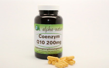 240 Coenzym Q10 Kapseln á 200mg Q10-Vegan - kein Stearat u. künstl. Trägerstoffe