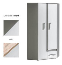 Eckkleiderschrank Schlafzimmer Schrank 90x90cm weiß Korpusfarbe wählbar 59015057