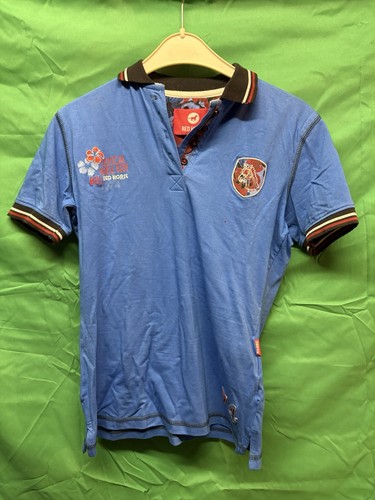 Red horse poloshirt shirt - poloshirt,