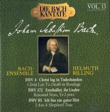 Johann Sebastian Bach Kantaten Rilling Vol.13 (Hänssler Classic, CD)