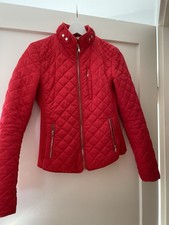 Zara Steppjacke Gr S 36 Rot