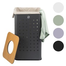 eluno Wäschetonne mit Deckel