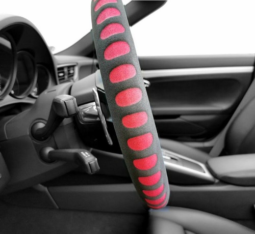 Lenkradbezug schwarz rot - lenkradbezug,