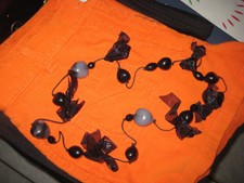 Avon Modeschmuck Schleifen 70er 80er Bradbury Necklace 102 cm NEU 