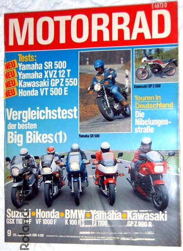 Motorrad bmw k 100 - 9-84+bmw,