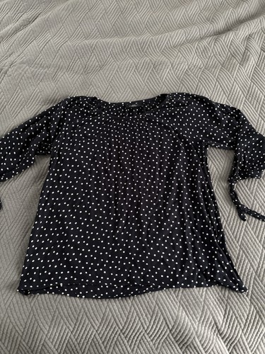 Dunkelblaue sommer bluse - sommer,