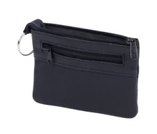 Schlüssel Etui Leder Schwarz