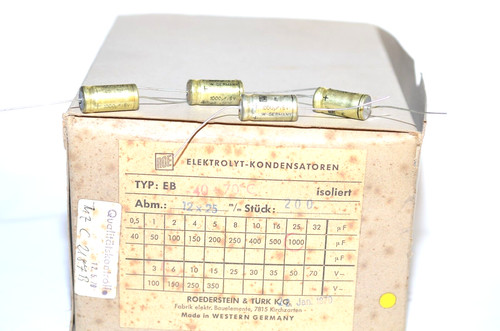 Elko kondensator von roe - elko-kondensator,