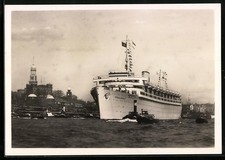 Kdf passagierschiff wilhelm - ak,