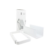 ZONE Denmark Kleines Bad-Wandregal Rim Metall weiss