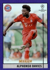 Alphonso Davies - 2020-21 Topps Merlin Chrome UCC - Numbered /299 #33
