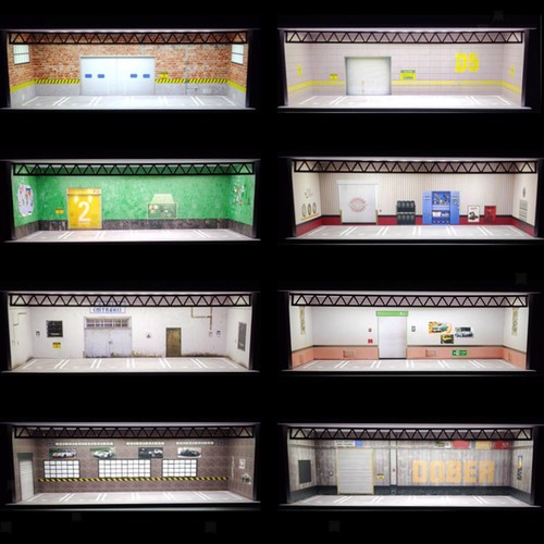 Modellauto vitrine - 1/64,