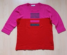 Hübscher Pullover von CHRISTA PROBST, Größe 40, rot/pink, Neu ohne Etikett