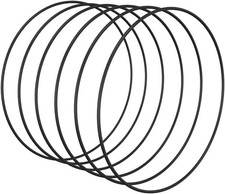 6 Stück Metallringe zum