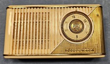 Transistorradio TELEFUNKEN PARTNER 2 mit Ledertasche/Etui (original) von 1959