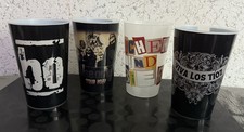4 Böhse Onkelz Becher - Kuchen und Bier Tour 2022 - 40/42 Jahre - aus Sammlung 