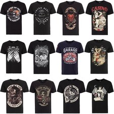 Neu King Kerosin Herren T-Shirt Rockabilly US Car Pin Up Gr S M L XL XXL XXXL