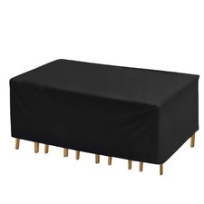 Gartenm?bel Schutz 190T schwarz wasserdicht Tischabdeckung vorhanden