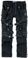 Chemical black stoffhose - black,