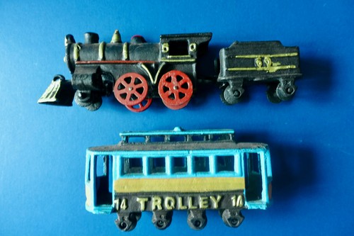 Lokomotive und strassenbahn - lokomotive,