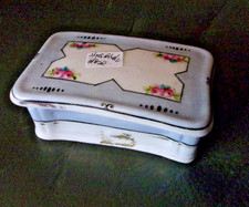 Streichholzdose Porzellan