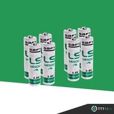 8 x Saft Lithium Batterie 3,6V
