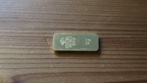 Goldbarren 10g degussa 999 - degussa,
